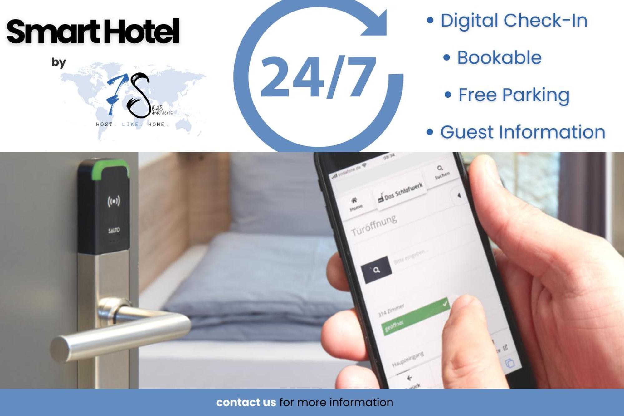 7Seas Boutique Aparthotel Homburg - Stilvoll, Digital & Ideal Fuer Familie & Business Exterior foto